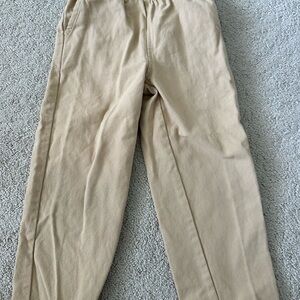 Kids Casual Beige Pants - Classic Everyday Trousers